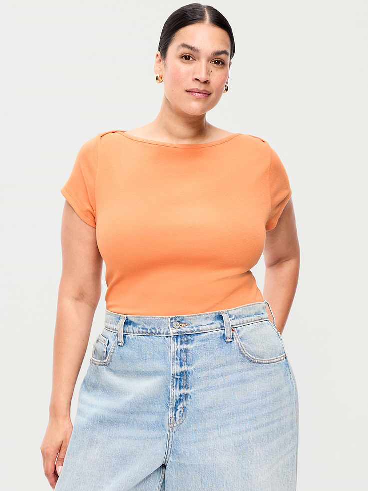 Image number 6 showing, Snug Boatneck T-Shirt