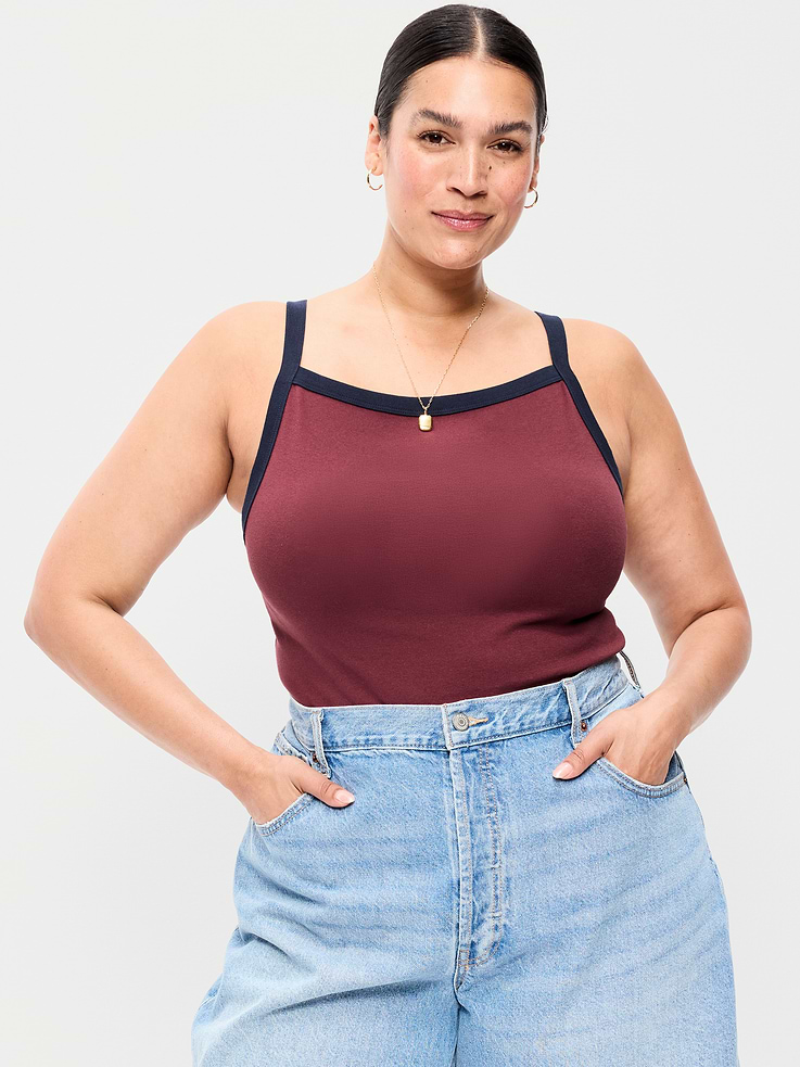 Image number 6 showing, Snug Apron-Neck Tank Top