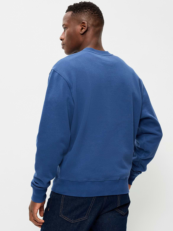 Loose Graphic Crew-Neck Sweatshirt