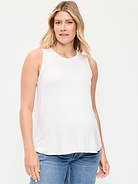 L'image numéro 1 présente Camisole décontractée à encolure haute de maternité