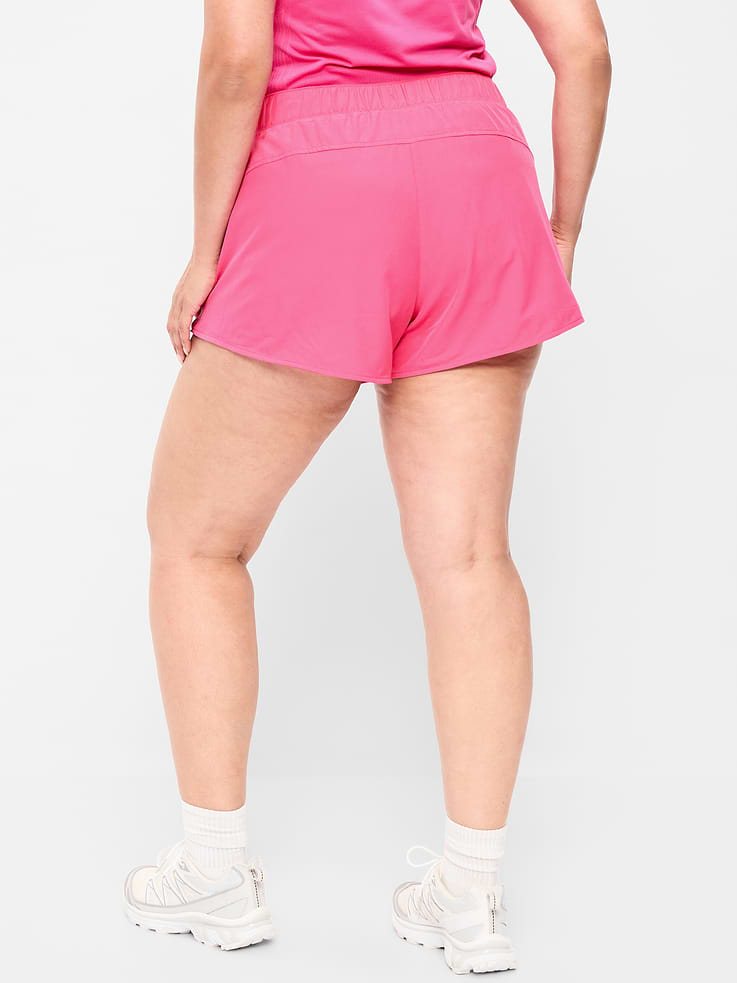 Image number 6 showing, Mid-Rise StretchTech Run Shorts -- 3-inch inseam
