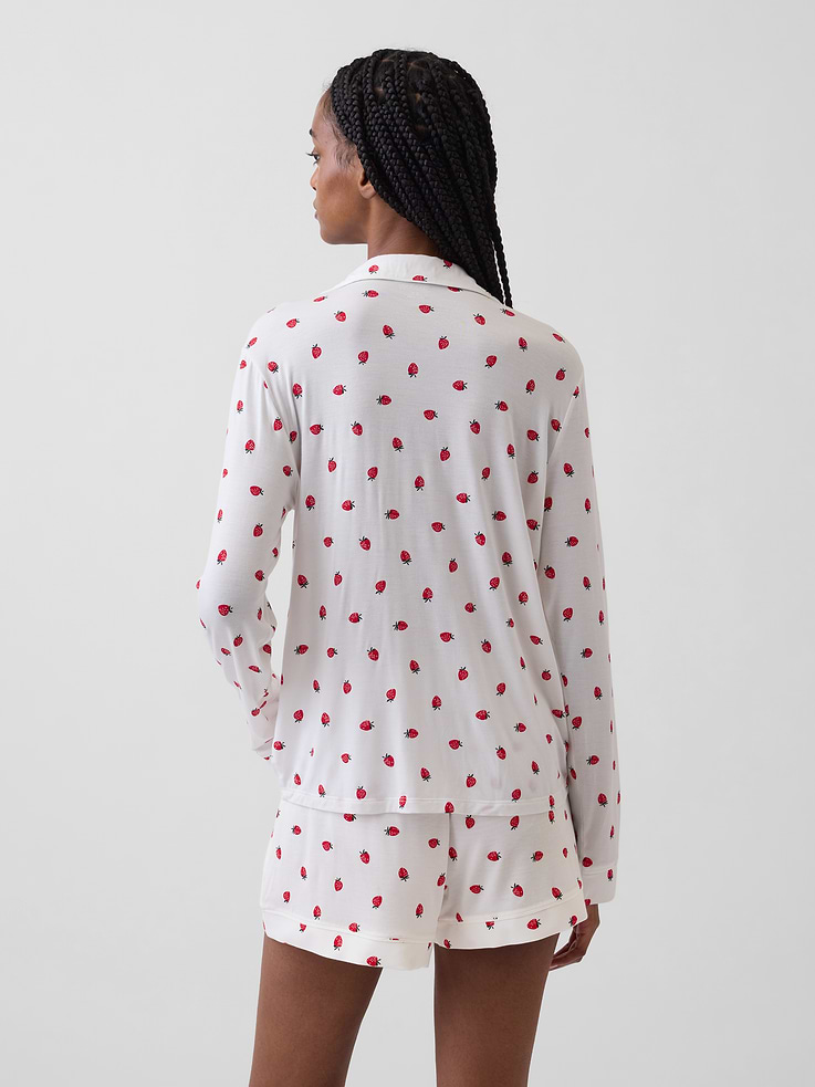 Image number 3 showing, SoftMade Modal PJ Top