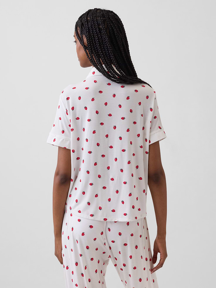 Image number 3 showing, SoftMade Modal PJ Top