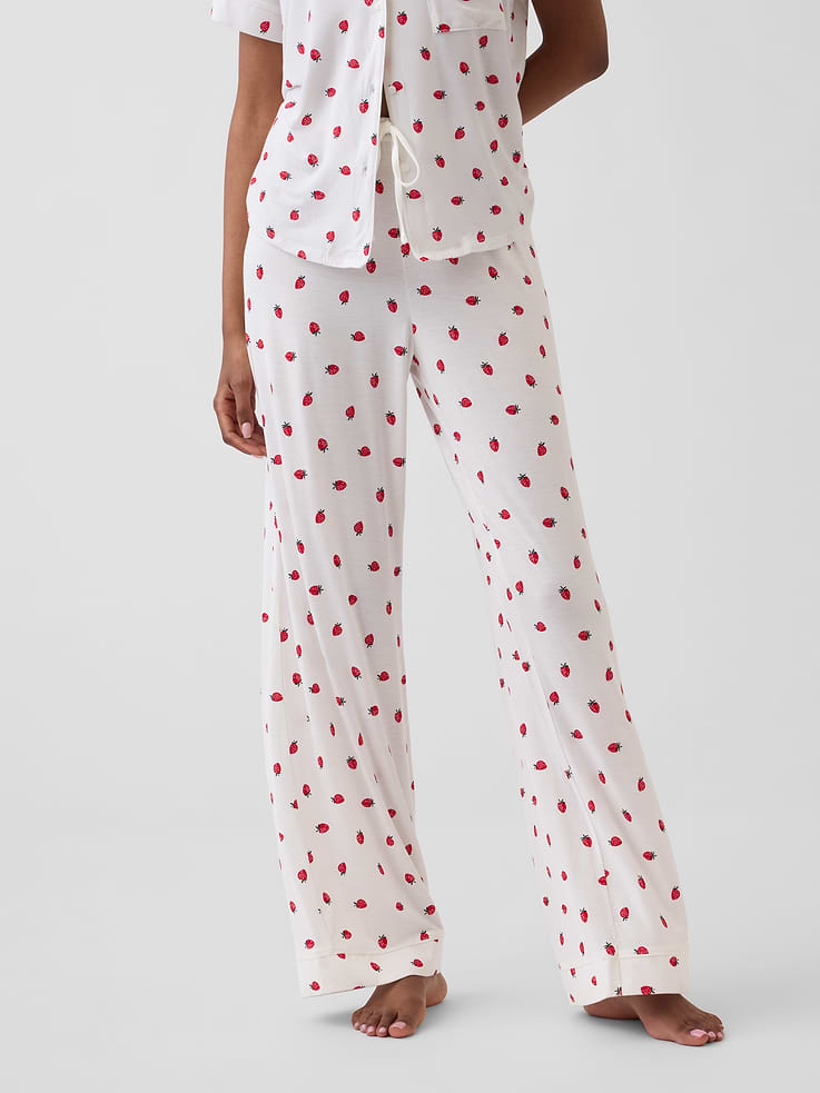 Image number 2 showing, SoftMade Modal PJ Pants