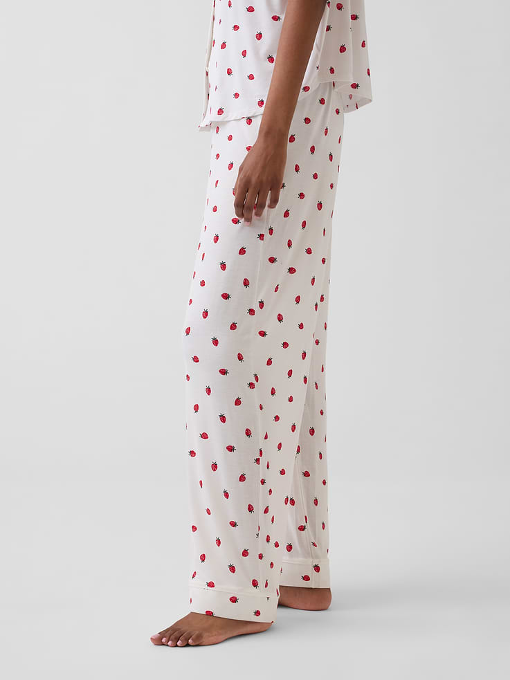 Image number 3 showing, SoftMade Modal PJ Pants