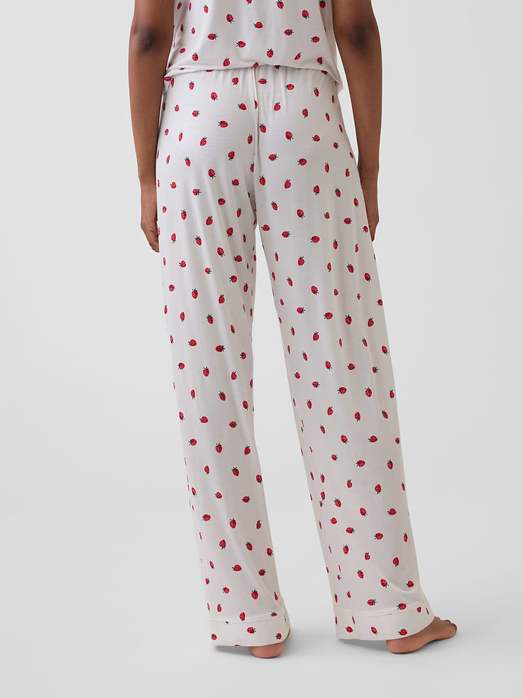 Image number 4 showing, SoftMade Modal PJ Pants
