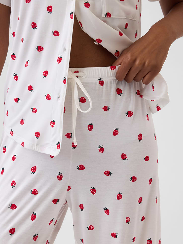 Image number 5 showing, SoftMade Modal PJ Pants