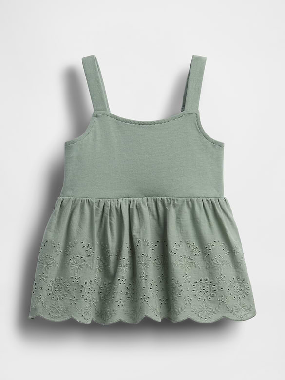 Baby & Toddler Eyelet Hem Top