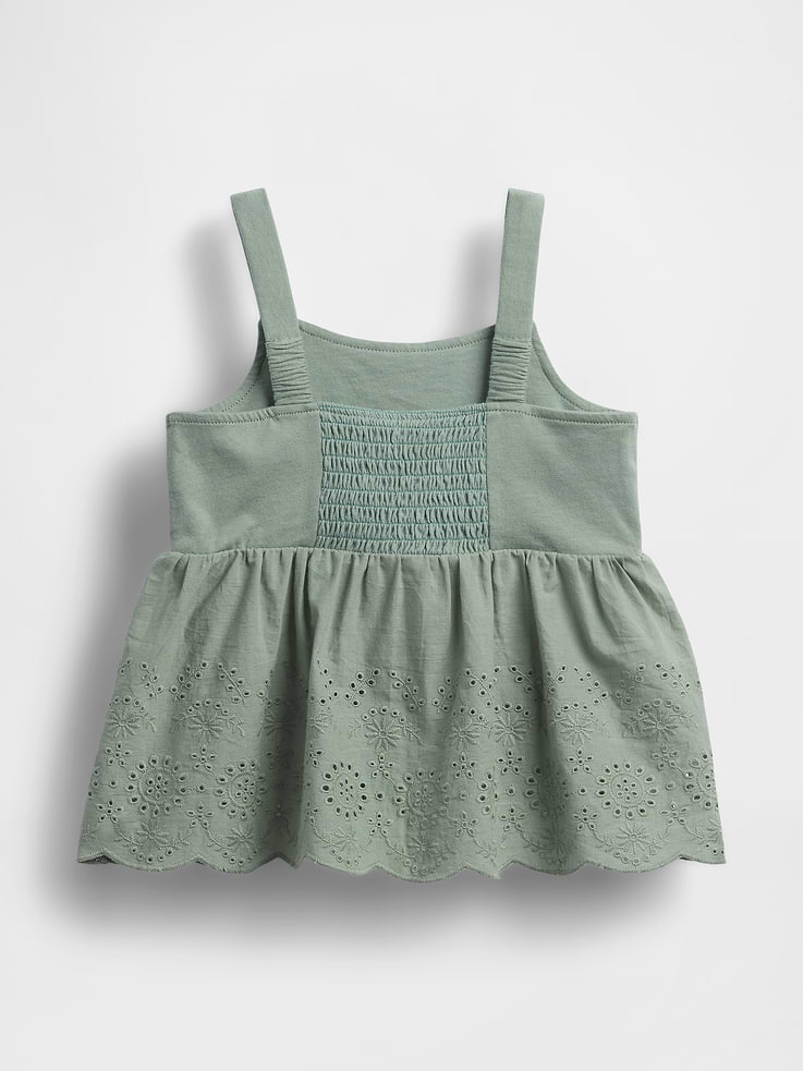 Image number 3 showing, Baby & Toddler Eyelet Hem Top