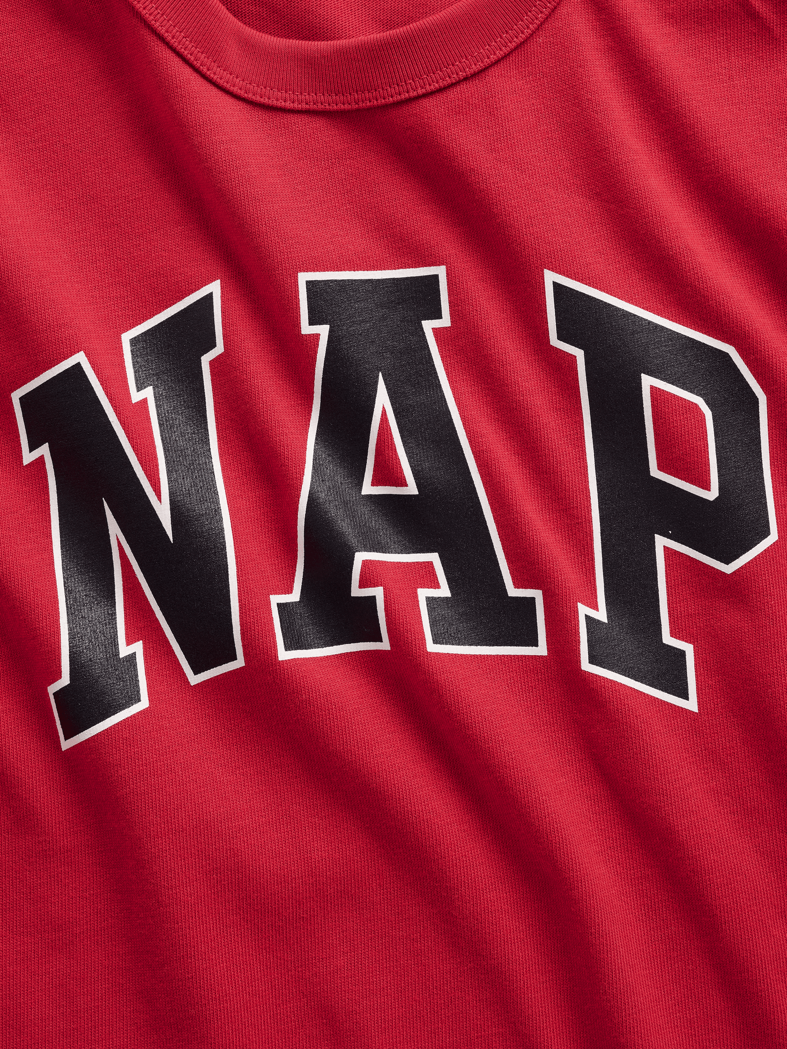 Image 4 of 7, Adult NAP Logo Oversized PJ T-Shirt