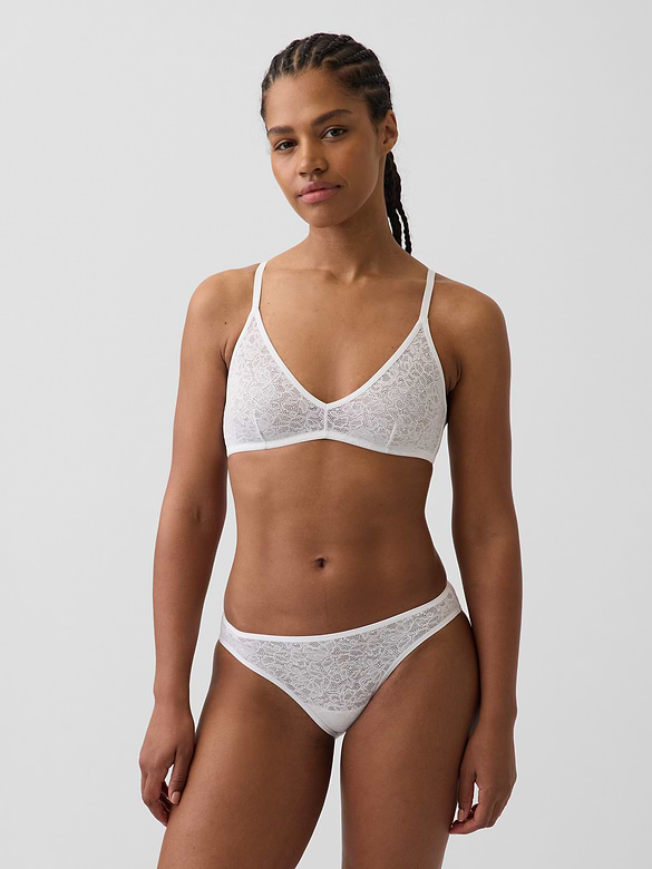 Softest Lace Plunge Bralette