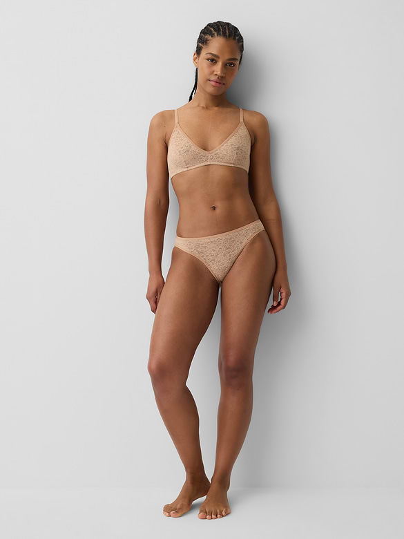 Softest Lace Plunge Bralette