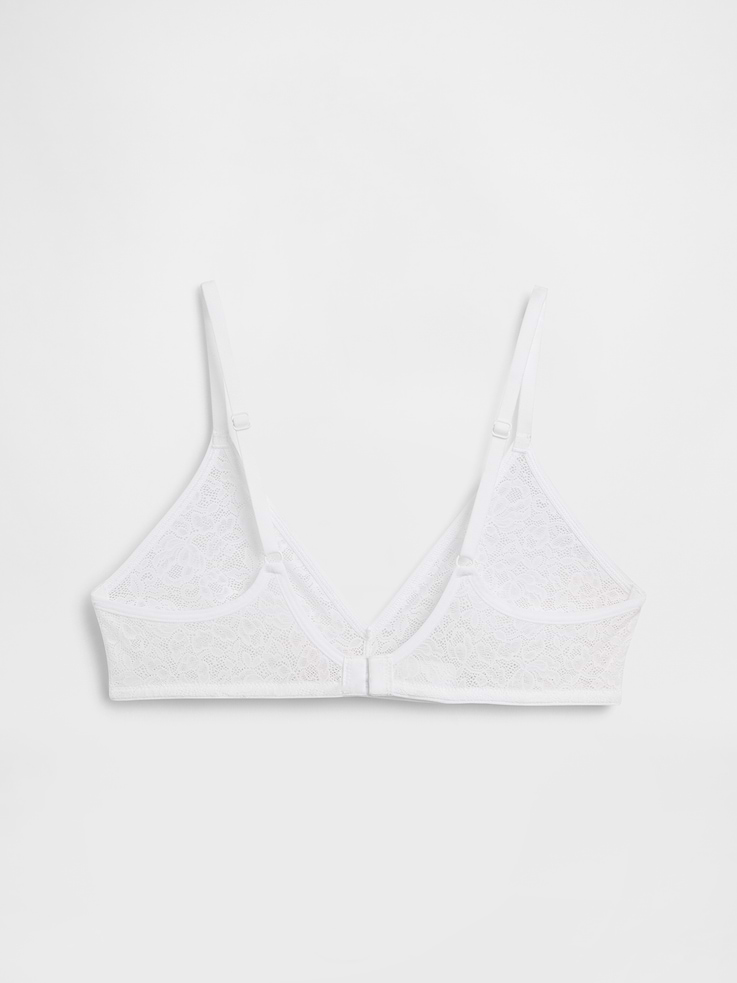 Image number 6 showing, Softest Lace Plunge Bralette