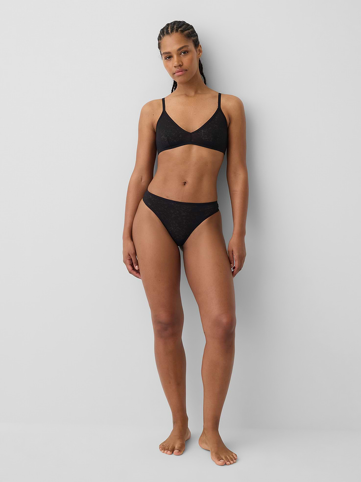 Image number 4 showing, Lace Thong