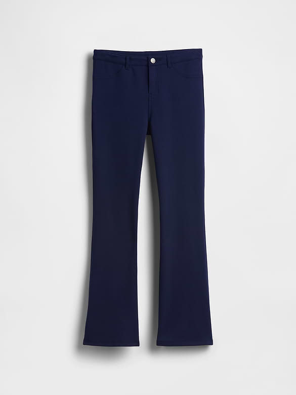 Kids Uniform Ponte Flare Pants