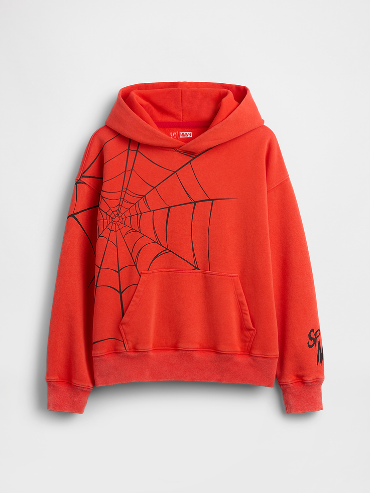 Image number 2 showing, Kids Marvel VintageSoft Spider-Man Relaxed Hoodie