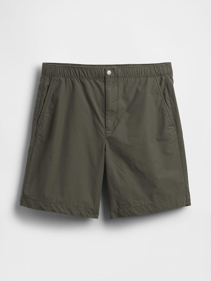 Image number 7 showing, 7" Poplin Relaxed Shorts