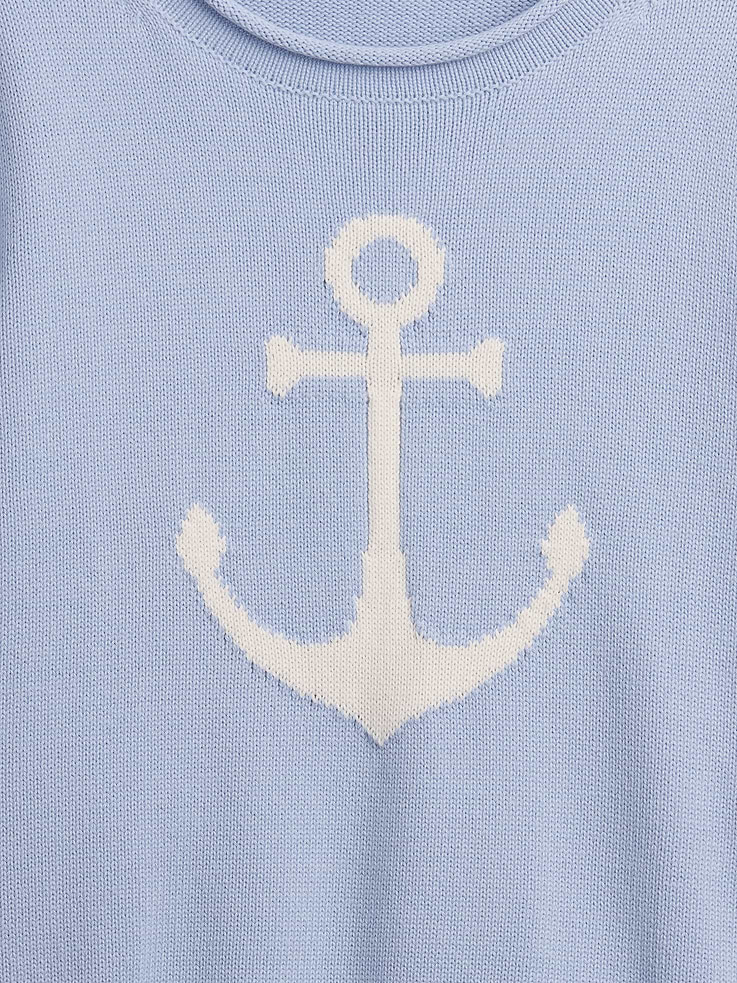 Image 4 of 5, Rollneck Intarsia Sweater