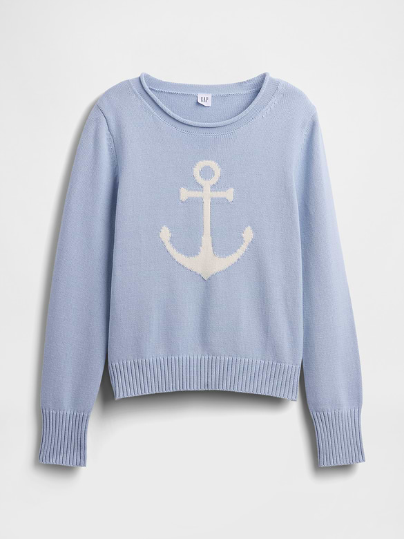 Rollneck Intarsia Sweater