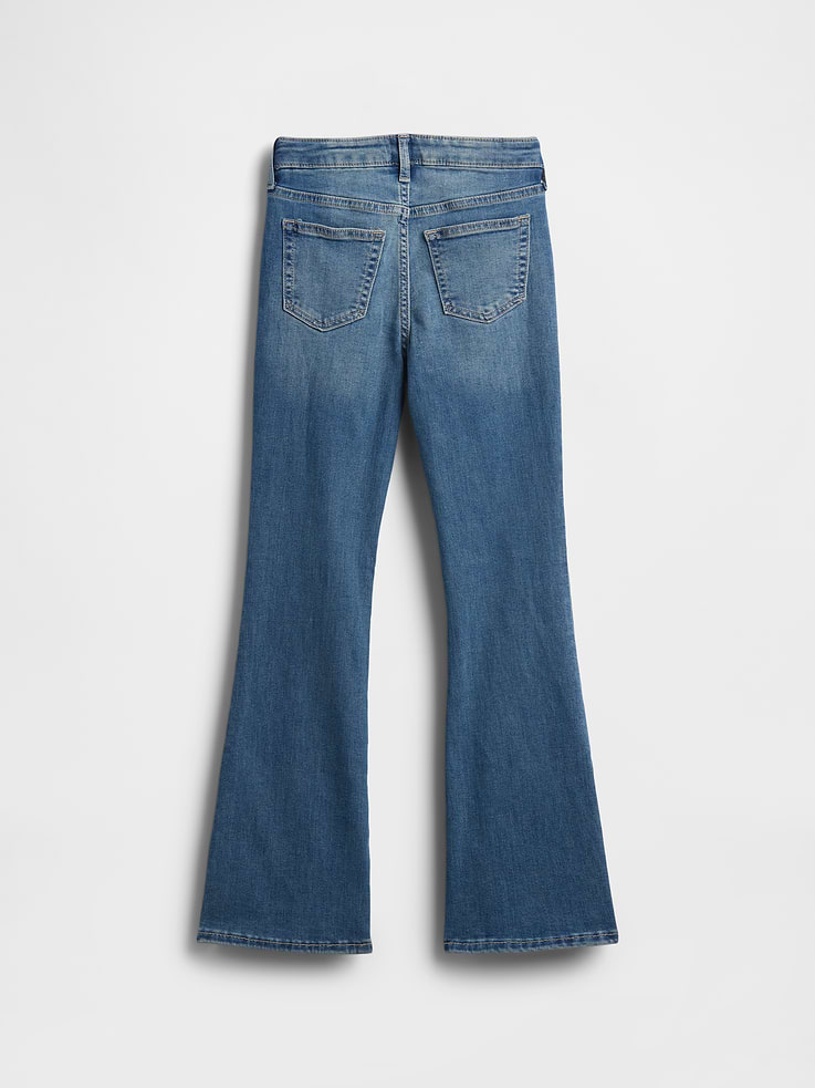 Image number 2 showing, Kids High Rise '70s Flare Jeans