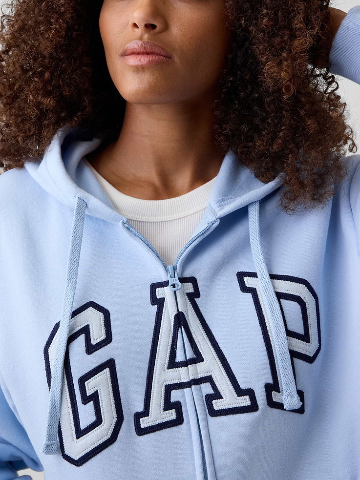 Image number 4 showing, Relaxed Gap Logo Zip Hoodie