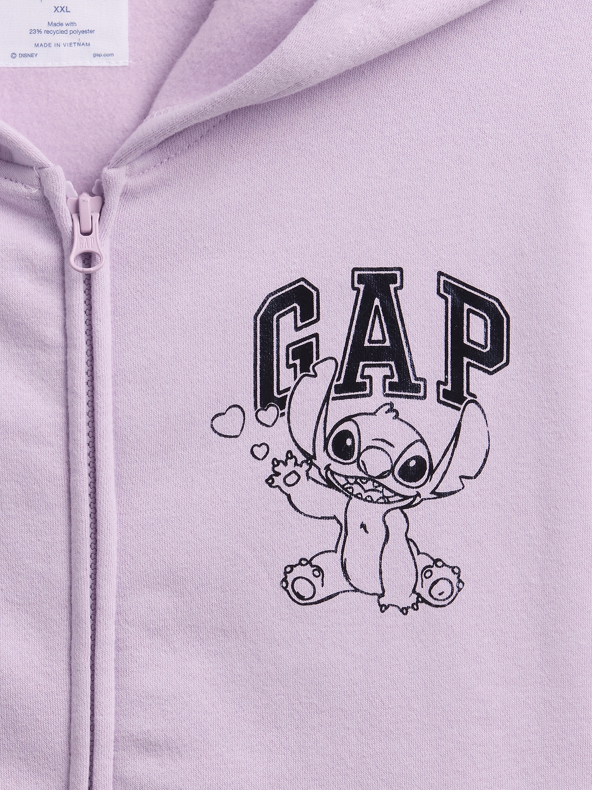 GapKids × Disney Lilo and Stitch Relaxed Zip Hoodie | Gap Factory