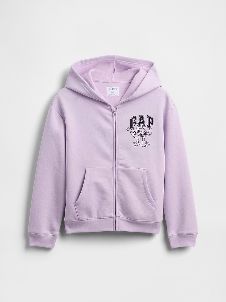 Image number 2 showing, GapKids × Disney Lilo and Stitch Relaxed Zip Hoodie