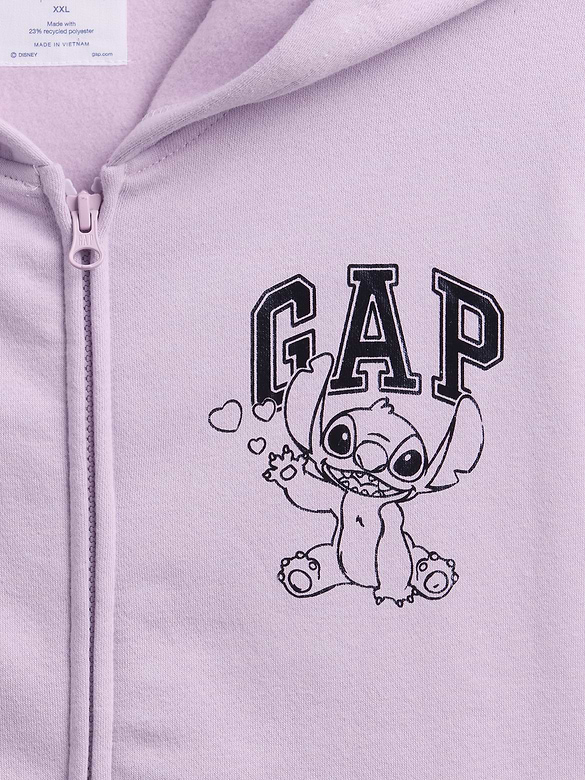 GapKids × Disney Lilo and Stitch Relaxed Zip Hoodie