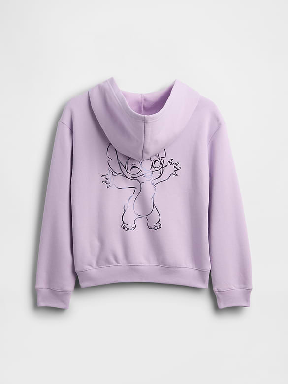 GapKids × Disney Lilo and Stitch Relaxed Zip Hoodie
