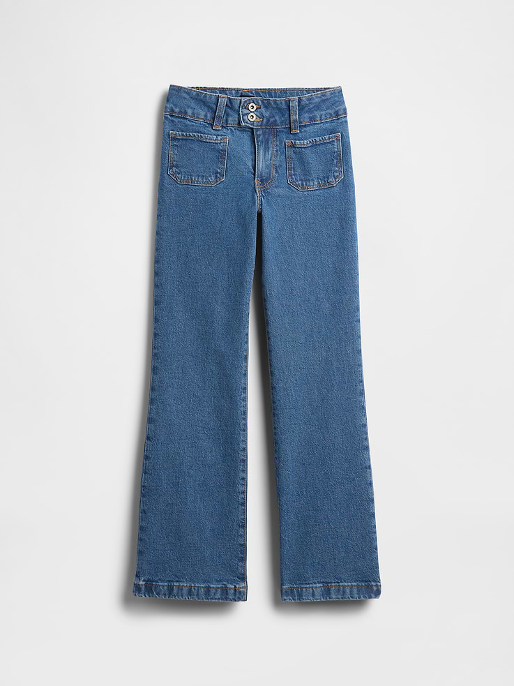 Image number 1 showing, Kids Low Rise Boot Jeans