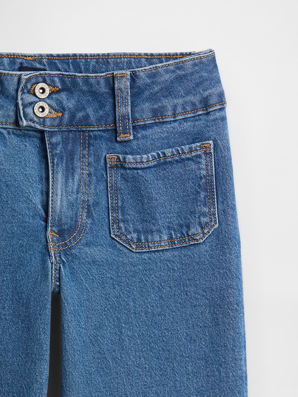 Kids Low Rise Boot Jeans