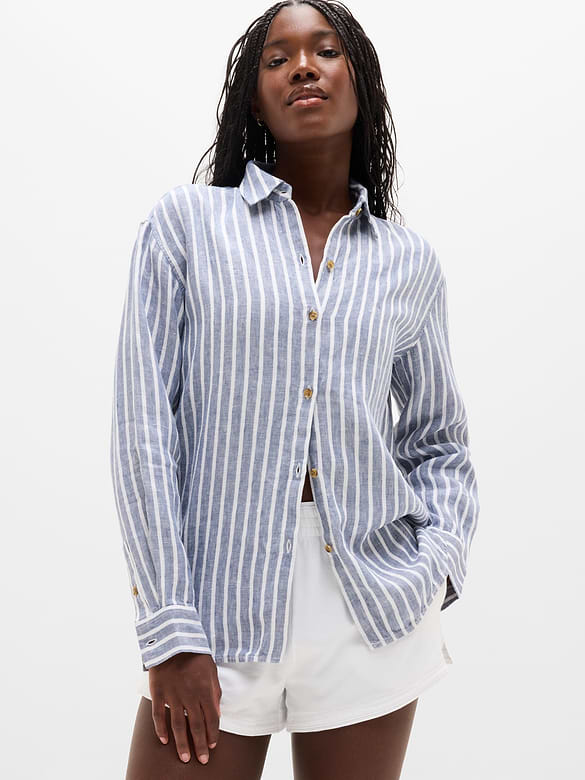 Retreat Linen Top