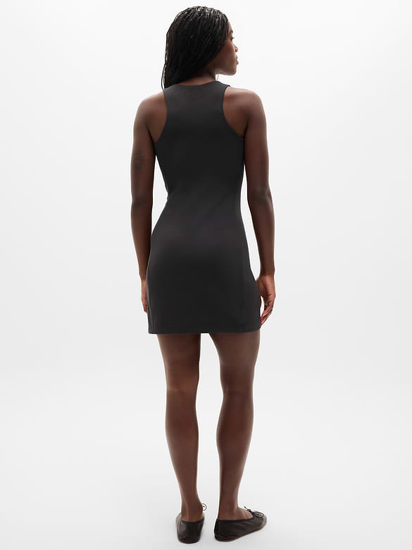Seasoft Rib Mini Tank Dress