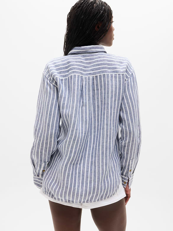 Retreat Linen Top