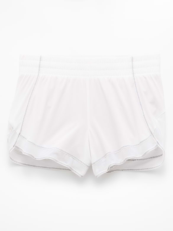 Mesh Racer Run Mid Rise 4" Short