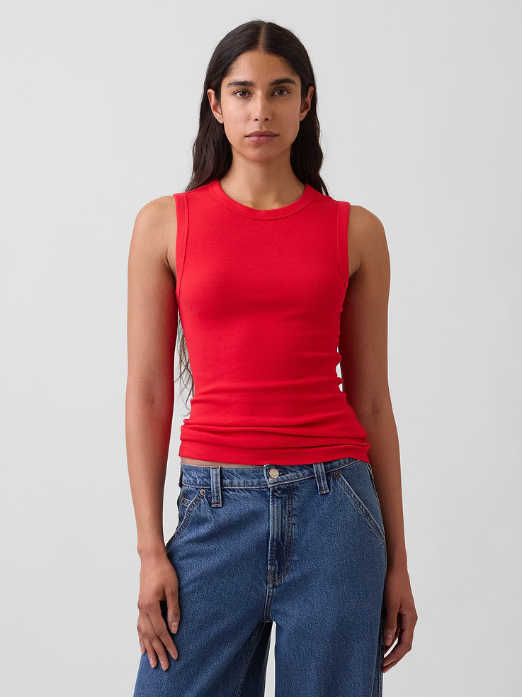 Image number 1 showing, Modern Crewneck Tank Top