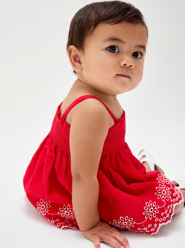 Image number 4 showing, Baby Eyelet Two-Piece Outfit Set