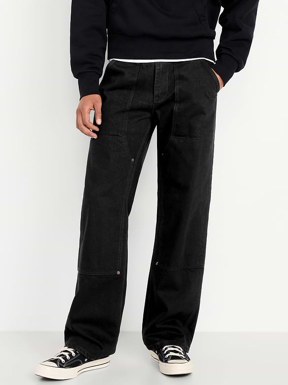 90s Baggy Double-Knee Carpenter Jeans