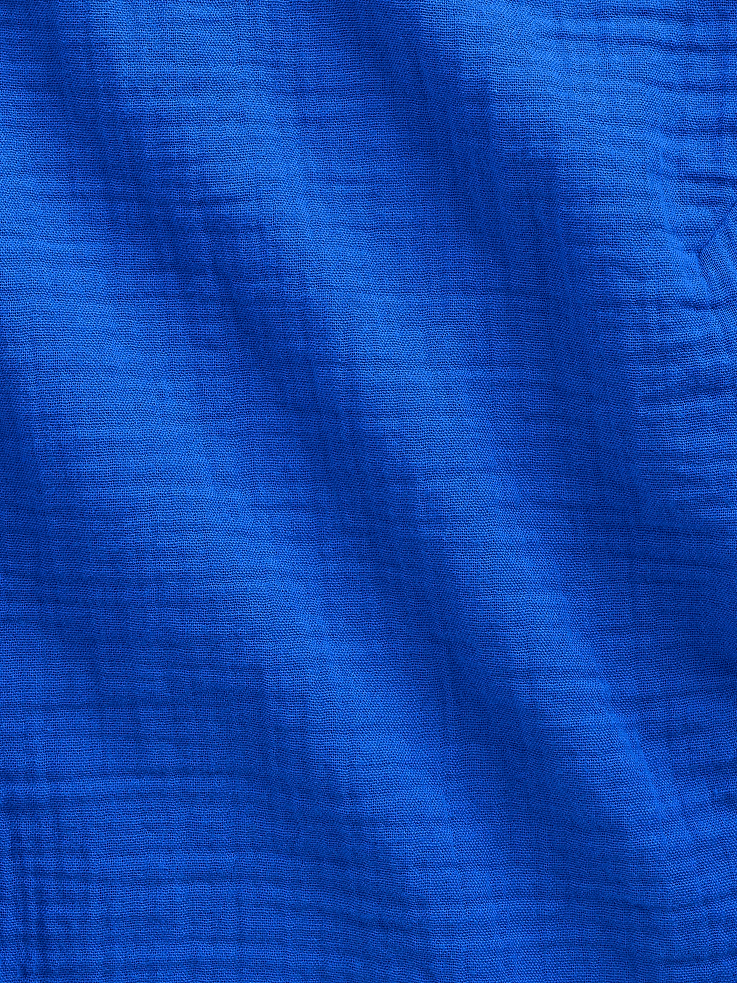 Image number 4 showing, Cotton Gauze Racer Shell Tank Top