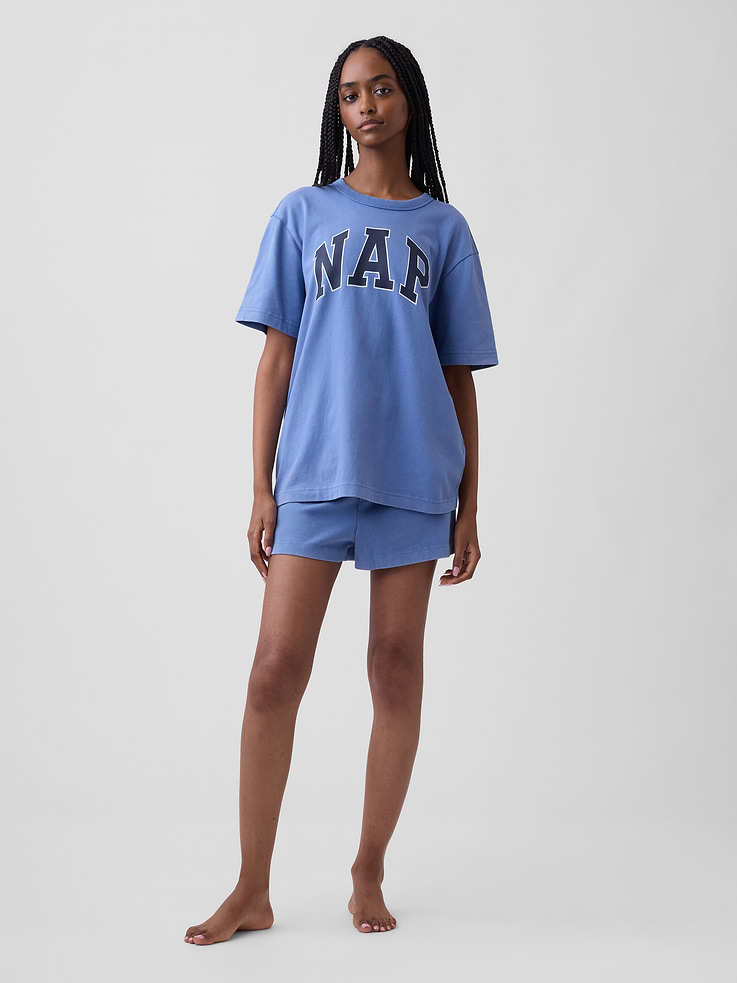 Image number 2 showing, NAP Logo Oversized PJ T-Shirt