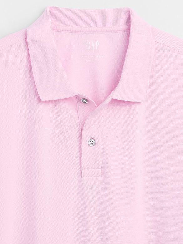 Stretch Pique Polo Shirt