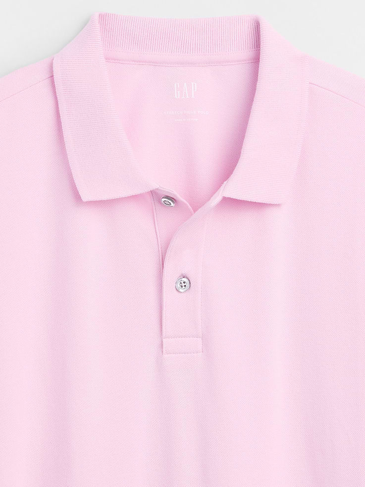 Image number 4 showing, Stretch Pique Polo Shirt