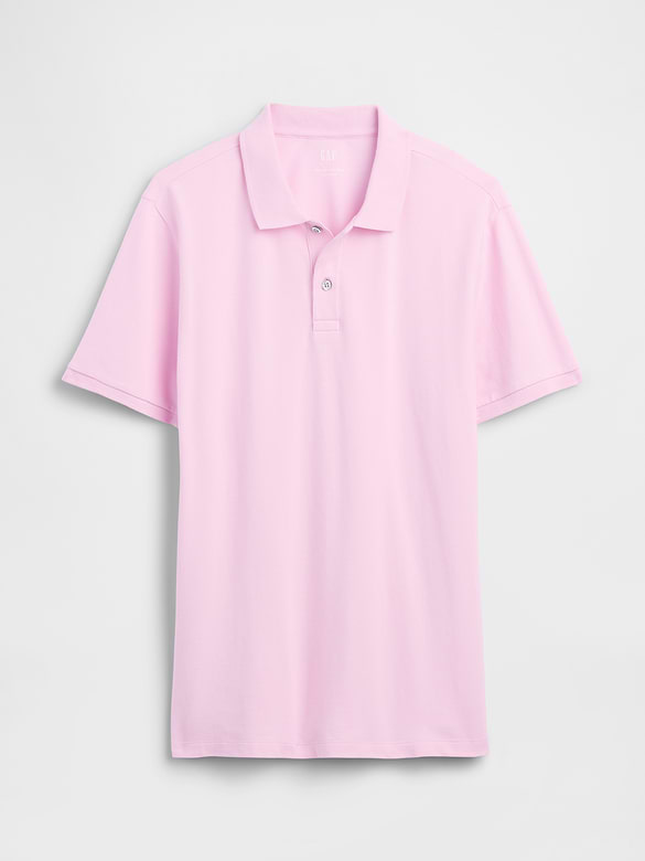 Stretch Pique Polo Shirt
