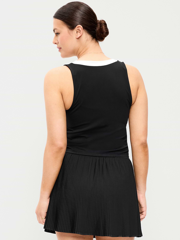 L'image numéro 6 présente Camisole courte StudioSmooth mode tennis