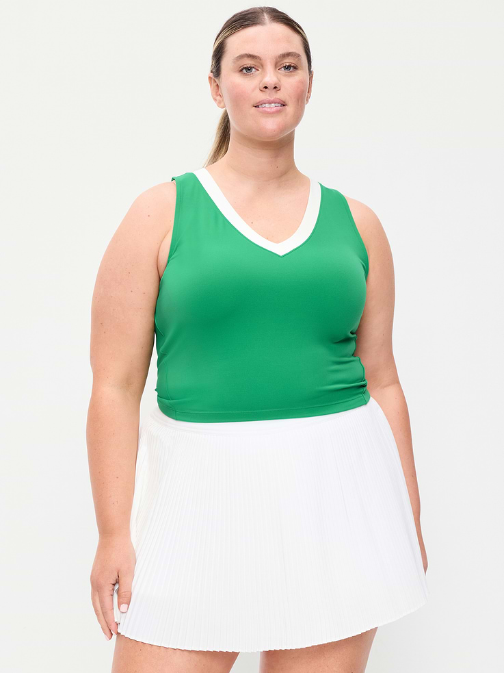 L'image numéro 4 présente Camisole courte StudioSmooth mode tennis