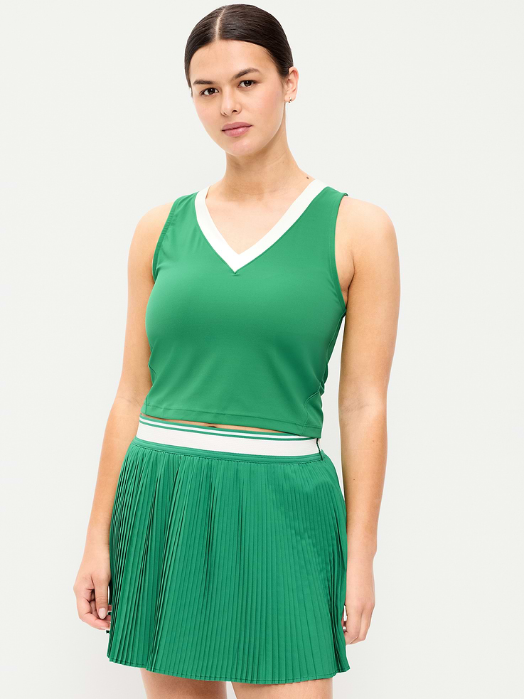 L'image numéro 2 présente Camisole courte StudioSmooth mode tennis