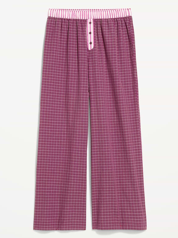 Poplin Pajama Pant
