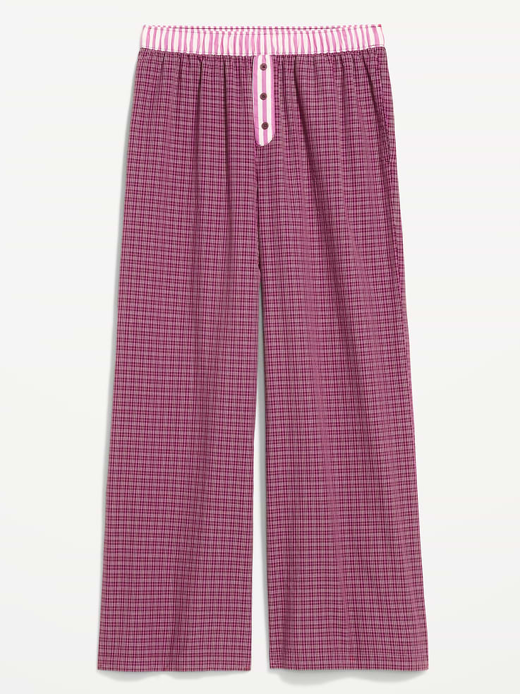 Image number 4 showing, Poplin Pajama Pant