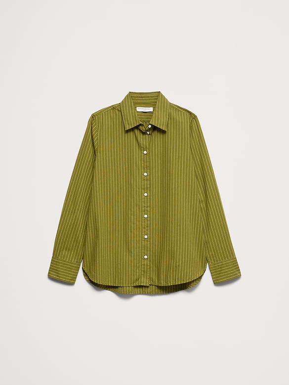 La chemise de tous les jours en popeline de coton