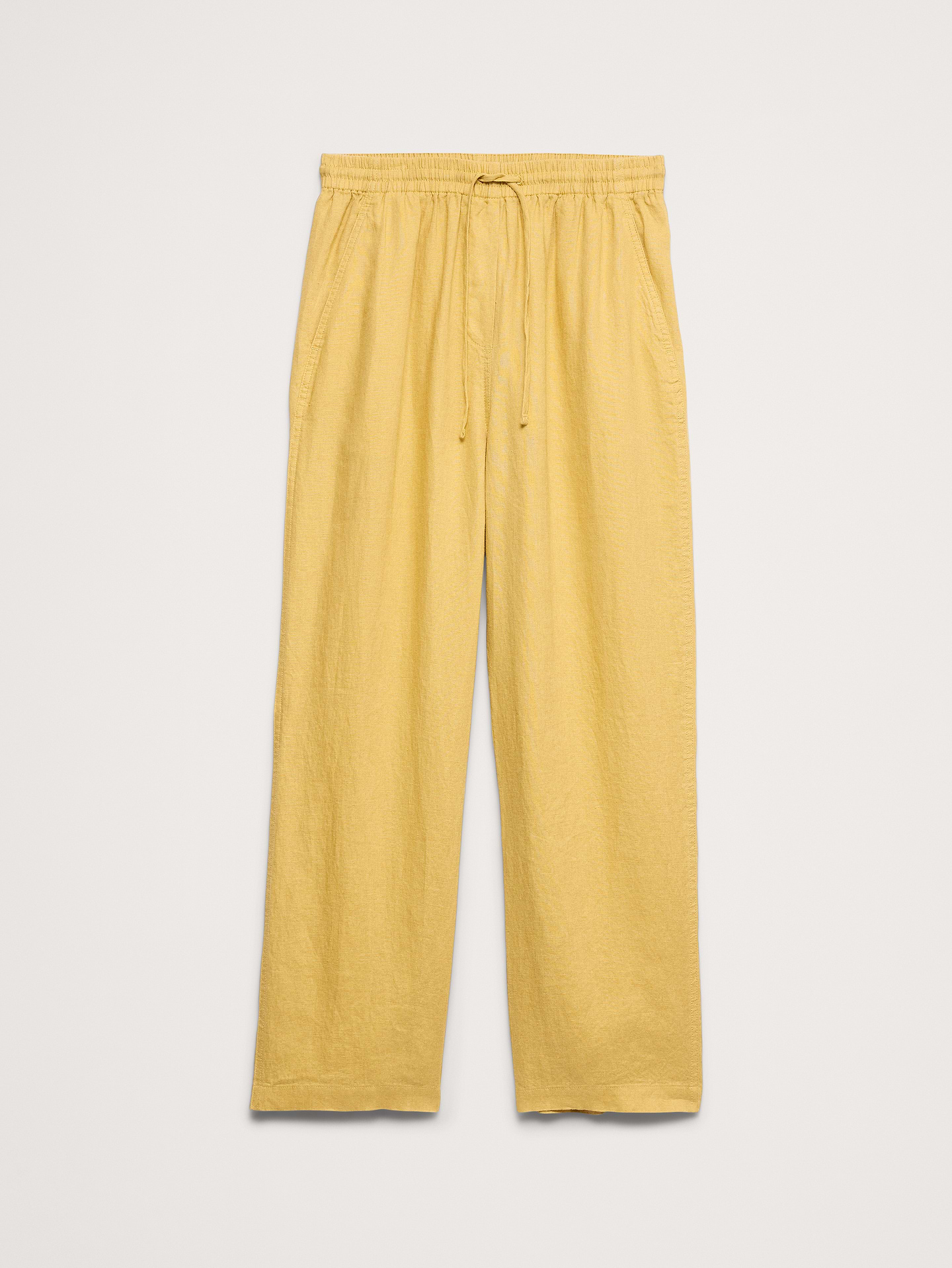 Image number 4 showing, The Getaway Straight-Leg Pull-On Pant in Linen
